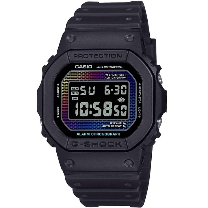 CASIO G-SHOCK Mod. THE ORIGIN - RAINBOW BRICK WALL SERIE - WW.DW-5600RW-1ER - Teknashop Ltd