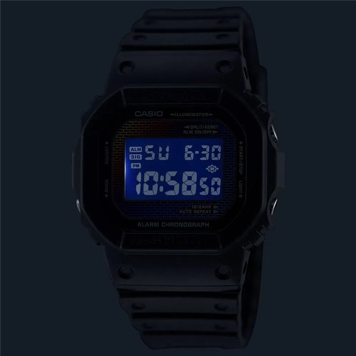 CASIO G-SHOCK Mod. THE ORIGIN - RAINBOW BRICK WALL SERIE - WW.DW-5600RW-1ER - Teknashop Ltd