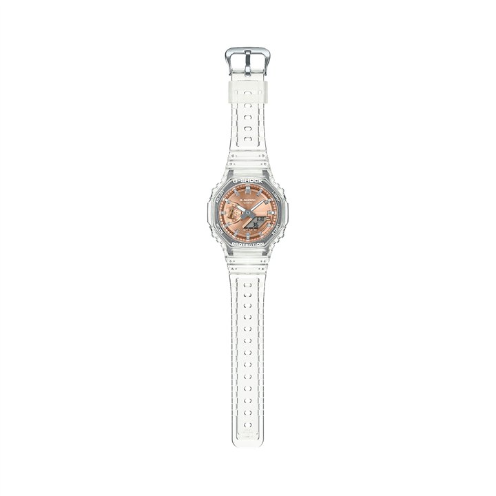 CASIO G-SHOCK Mod. BRIGHT METALLIC - ROSE GOLD - WW.GA-2100BM-7A5ER - Teknashop Ltd