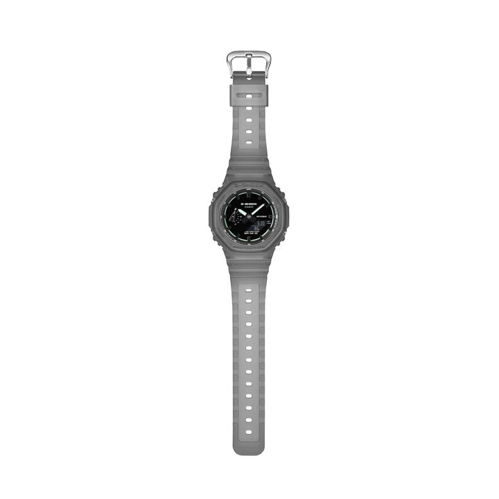 CASIO G-SHOCK Mod. OAK - SMOKE LIGHT SERIE - BLACK ***NEW!*** - WW.GA-2100K-1AER - Teknashop Ltd