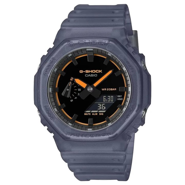 CASIO G-SHOCK Mod. OAK - SMOKE LIGHT SERIE - BLUE ***NEW!*** - WW.GA-2100K-2AER - Teknashop Ltd