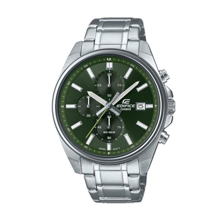 CASIO EDIFICE Mod. SPORT - CHRONO DATE - GREEN - WW.EFV-610D-3CVUEF - Teknashop Ltd