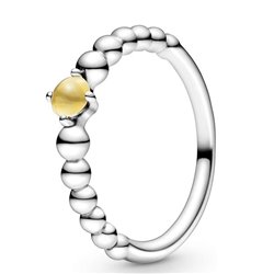 PANDORA JEWELS Mod. YELLOW STONE - RING - Size 52 ***SPECIAL PRICE***