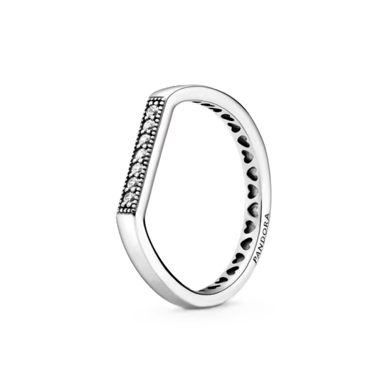 PANDORA JEWELS Mod. BAR STACKING - RING - Size 56 ***SPECIAL PRICE***