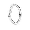 PANDORA JEWELS Mod. BAR STACKING - RING - Size 58 ***SPECIAL PRICE***