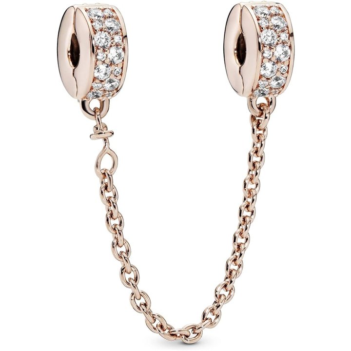 PANDORA CHARMS Mod. SAFETY CHAIN - WW.786322CZ-05 - Teknashop Ltd