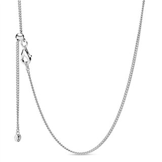 PANDORA JEWELS Mod. MOMENTS SNAKE CHAIN NECKLACE - WW.398283-60 - Teknashop Ltd