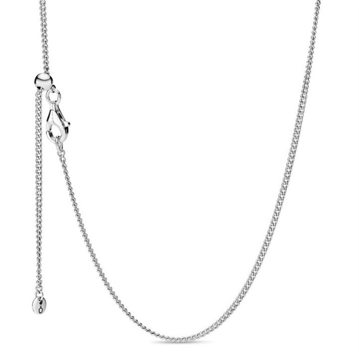 PANDORA JEWELS Mod. MOMENTS SNAKE CHAIN NECKLACE - WW.398283-60 - Teknashop Ltd
