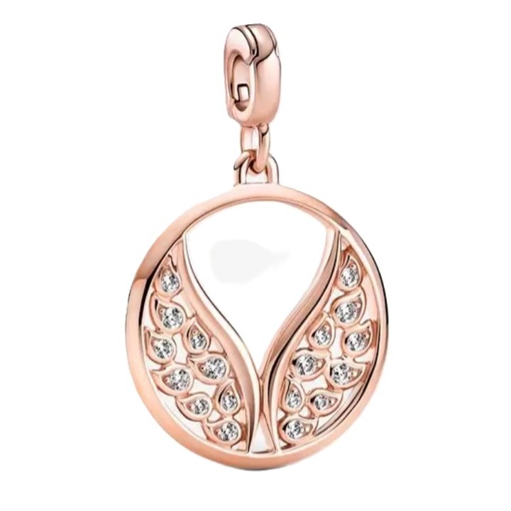 PANDORA CHARMS Mod.  BURNING WINGS MEDALLION ***SPECIAL PRICE*** - WW.789672C01 - Teknashop Ltd