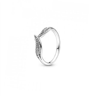 PANDORA JEWELS Mod. LEAF PAVE - RING - Size 52 ***SPECIAL PRICE*** - WW.199533C01-52 - Teknashop Ltd