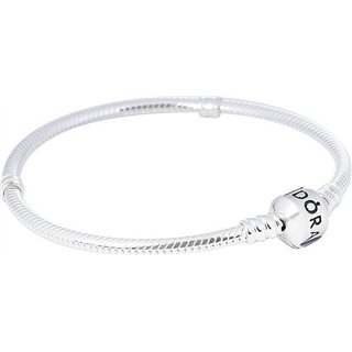 PANDORA JEWELRY Mod. MOMENTS SNAKE CHAIN BRACELET - WW.590702HV-19 - Teknashop Ltd