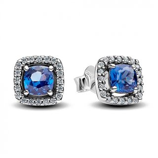 PANDORA Mod. SPARKLING DOUBLE HOOP EARRINGS - WW.293551C01 - Teknashop Ltd