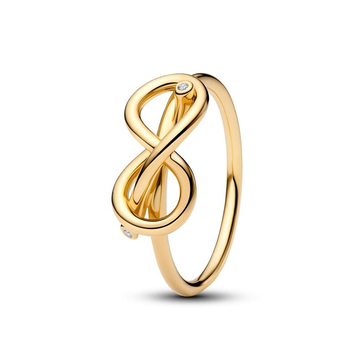 PANDORA JEWELRY Mod. INFINITY KNOT RING - WW.163759C01-50 - Teknashop Ltd