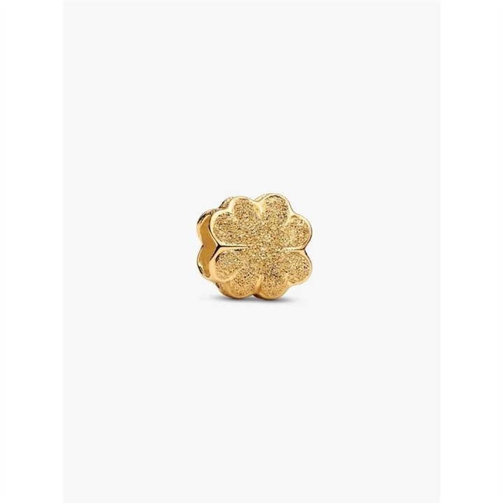 PANDORA JEWELRY Mod. TEXTURED CLOVER MINI CHARM - WW.764047C00 - Teknashop Ltd