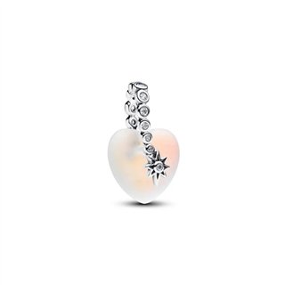 PANDORA JEWELRY Mod. SHOOTING STAR & HEART DANGLE CHARM - WW.794143C01 - Teknashop Ltd