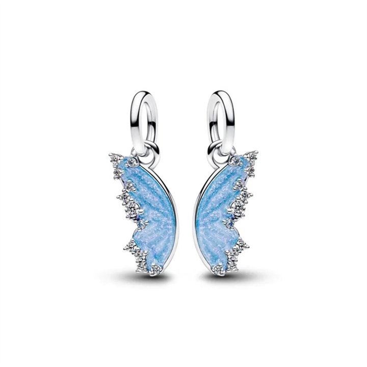 PANDORA JEWELRY Mod. MOMENTS SPLITTABLE BUTTERFLY DANGLE CHARM - WW.794244C01 - Teknashop Ltd