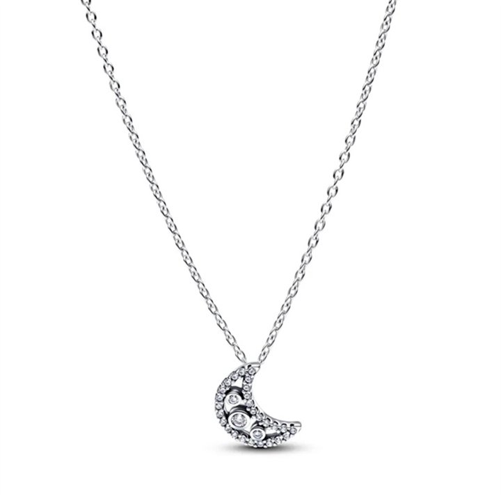 PANDORA JEWELRY Mod. SPARKLING ROW COLLIER NECKLACE - WW.394259C01-50 - Teknashop Ltd