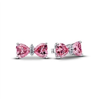 PANDORA Mod. SPARKLING DOUBLE HOOP EARRINGS - WW.294265C01 - Teknashop Ltd