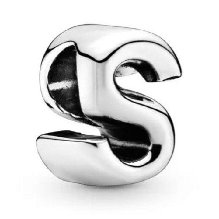 PANDORA Mod. MOMENTS ALPHABET LETTER S CHARM - WW.797473 - Teknashop Ltd