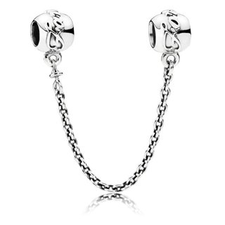 PANDORA Mod. FAMILY FOREVER SAFETY CHAIN CHARM - WW.791788-05 - Teknashop Ltd