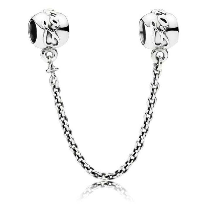 PANDORA Mod. FAMILY FOREVER SAFETY CHAIN CHARM - WW.791788-05 - Teknashop Ltd