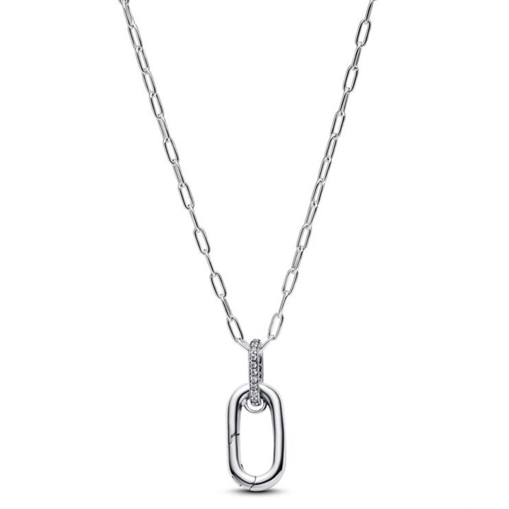 PANDORA Mod. SPARKLING HEART COLLIER NECKLACE - WW.394086C01-50 - Teknashop Ltd