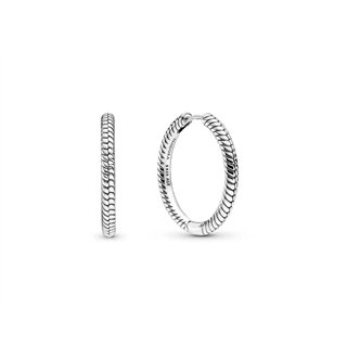 PANDORA JEWELRY Mod. MOMENTS HEART HOOP EARRINGS - WW.299532C00 - Teknashop Ltd