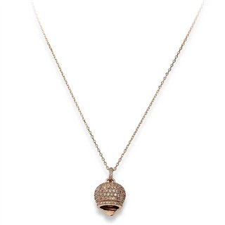 AMEN Mod. CAMPANELLA ARGENTO ROSE GOLD - WW.CLPBZRC - Teknashop Ltd