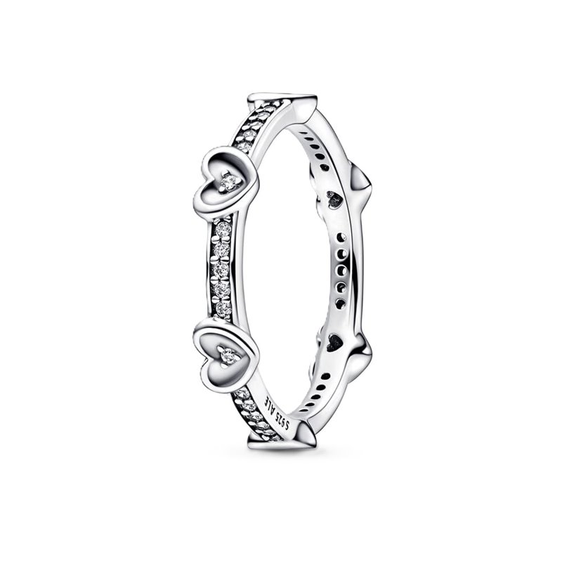 PANDORA JEWELS Mod. FREEHAND HEART - RING - Size 52 ***SPECIAL PRICE***