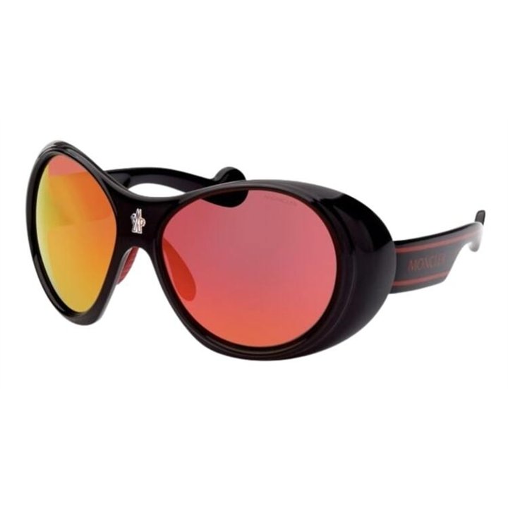 MONCLER SUNGLASSES Mod. BLACK & RED OVAL ***SPECIAL PRICE*** - WW.ML0148 6401C - Teknashop Ltd