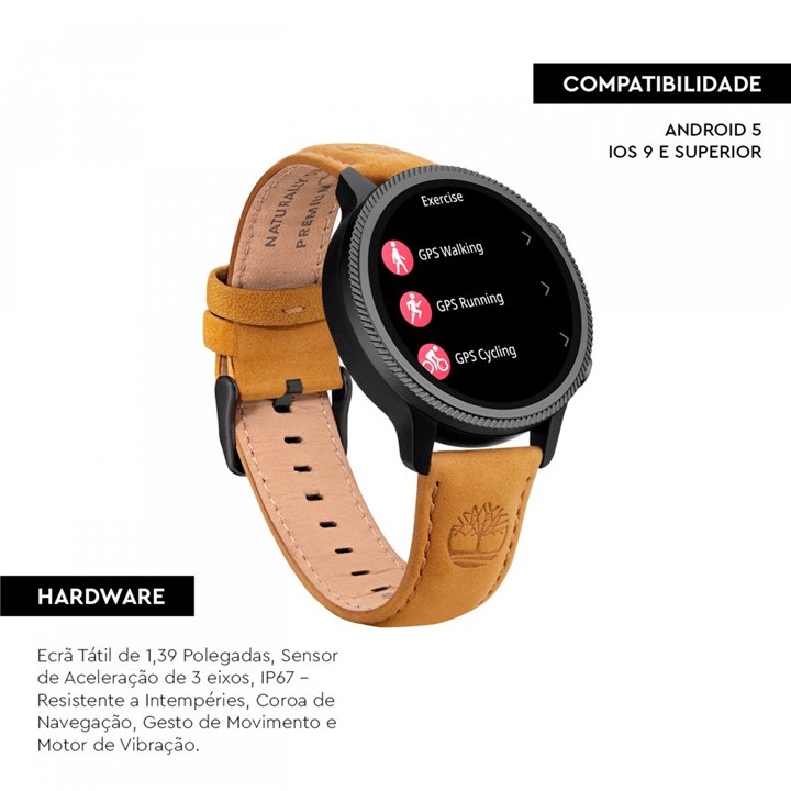 TIMBERLAND SMARTWATCH WATCHES Mod. TDIGB00645X1 - WW.TDIGB00645X1 - Teknashop Ltd