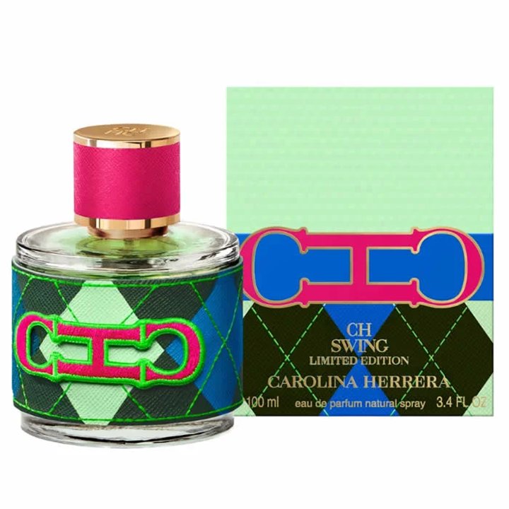 Carolina Herrera Ch Swing Eau De Parfum Spray 100ml Limited Edition - unisex - Teknashop Ltd