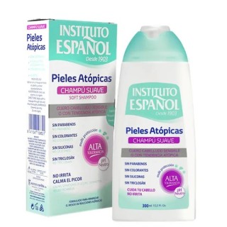 Instituto Español Atopic Skin Soft Shampoo 300ml - unisex - Teknashop Ltd