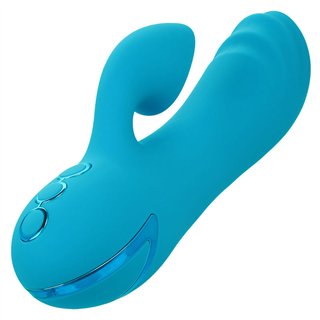 CALEXOTICS - SUNSET BEACH SEDUCER VIBRATOR & STIMULATOR 10 FUNCTIONS BLUE - D-241448 - Teknashop Ltd
