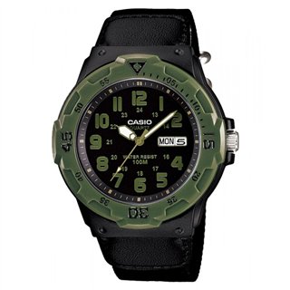 CASIO SPORT Mod. DIVER 100M - BLACK - WW.MRW-200HB-1BVEF - Teknashop Ltd