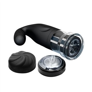 Pretty Love Masturbator Breton Black - BM-00900T45 - Teknashop Ltd
