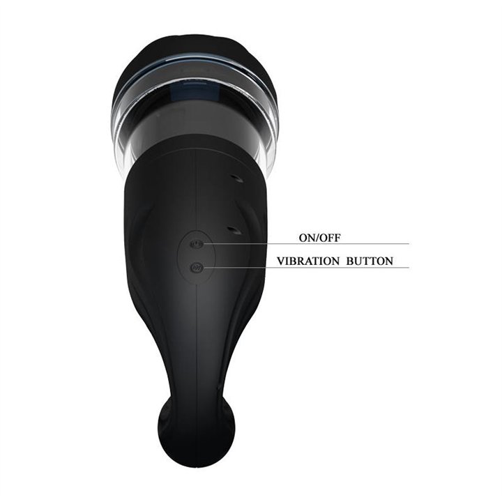Pretty Love Masturbator Breton Black - BM-00900T45 - Teknashop Ltd
