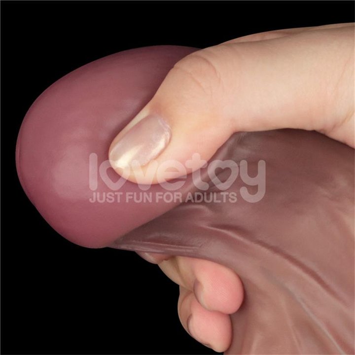 Dual Layered Bendable Dildo XXL 14,5 - LO-LV411301 - Teknashop Ltd