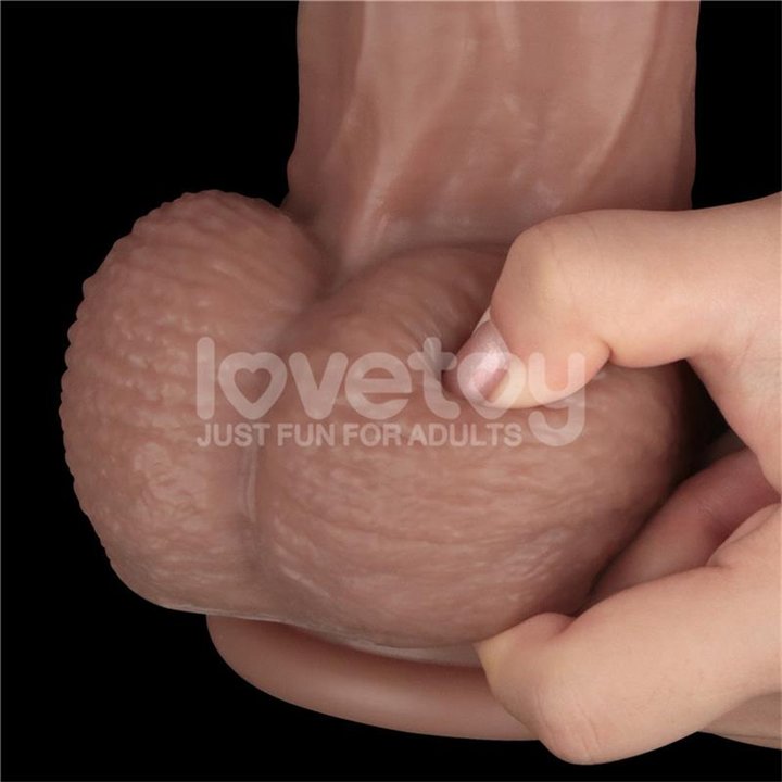 Dual Layered Bendable Dildo XXL 14,5 - LO-LV411301 - Teknashop Ltd
