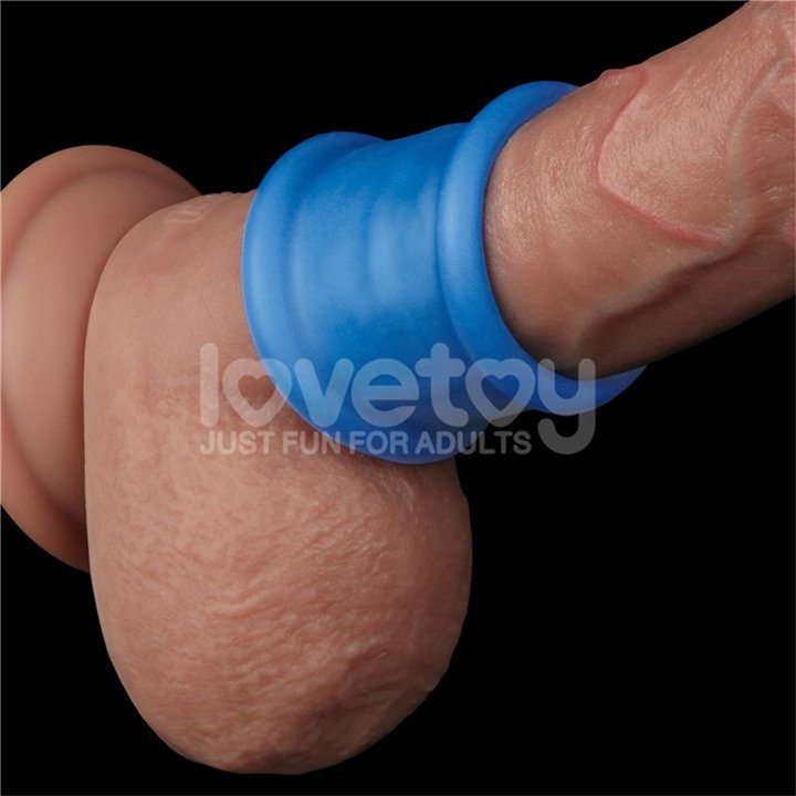 Pinnacle Pro Tapered Squeeze Stretcher Penis Ring - LO-LV443013 - Teknashop Ltd