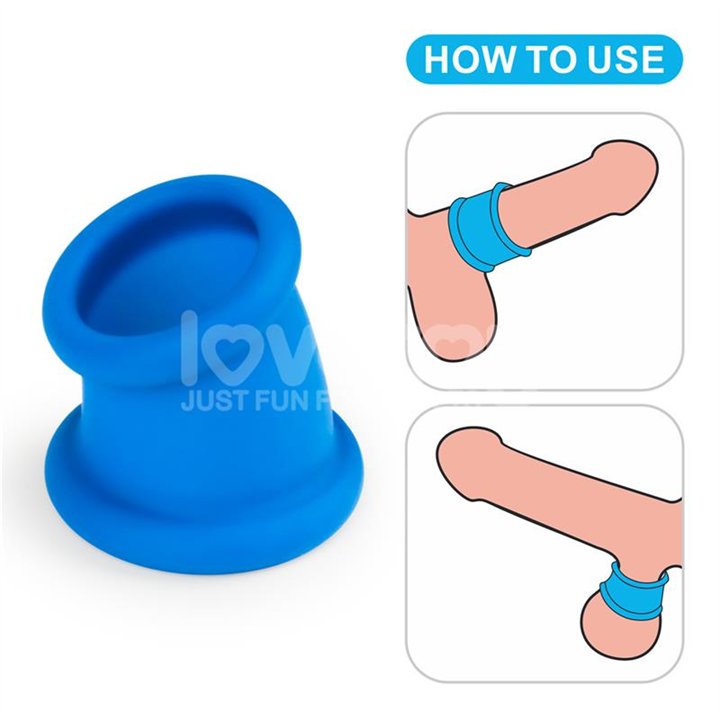 Pinnacle Pro Tapered Squeeze Stretcher Penis Ring - LO-LV443013 - Teknashop Ltd