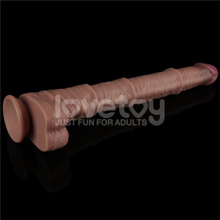 Dual Layered Bendable Dildo XXL 16 - LO-LV411302 - Teknashop Ltd