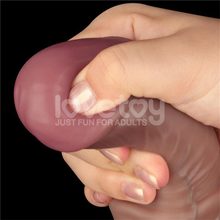 Dual Layered Bendable Dildo XXL 16 - LO-LV411302 - Teknashop Ltd