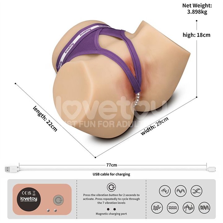 Streetgirls Masturbator Dual Motor Sensation Pulse - LO-LV352303 - Teknashop Ltd