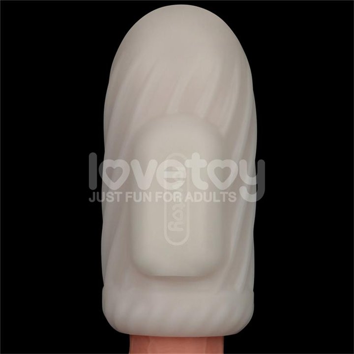 Knights Ring Vibrating Dual Purpose Sleeve - LO-LV314111 - Teknashop Ltd