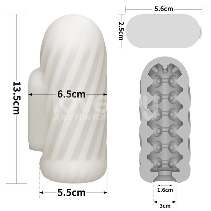 Knights Ring Vibrating Dual Purpose Sleeve - LO-LV314111 - Teknashop Ltd