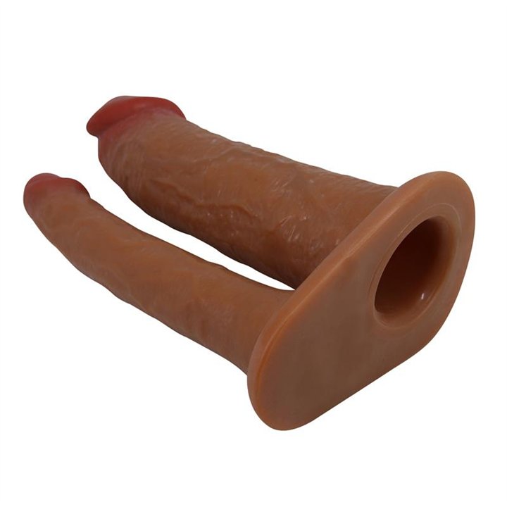 Keaven StrapOn with Hollow Double Dildo - BW-022106 - Teknashop Ltd