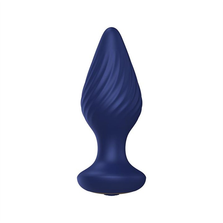 Spiral Butt Plug with Vibration and Remote - CN-841420599 - Teknashop Ltd