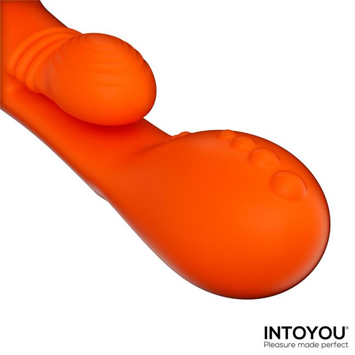 Ethan Vibrator 360º G-spot Massage with Multifunction Caps - IN-509 - Teknashop Ltd