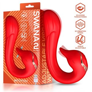 Swana Vibrator Licking Tongue with Angle Adjustable - IN-670 - Teknashop Ltd